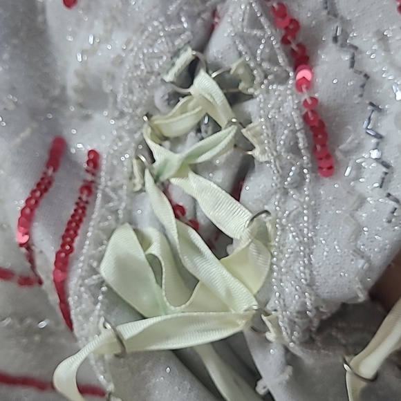 Tiffany's Designs baby blue beaded gown size 8 - Picture 10 of 14